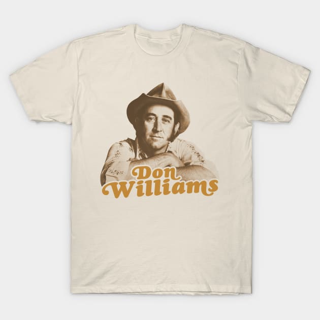 Don Williams ))(( Good Ole Country Boy Tribute T-Shirt by darklordpug